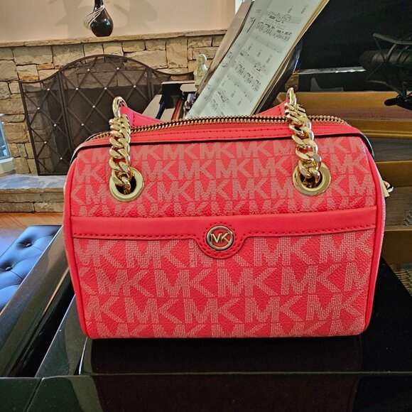 NWOT Bedford Legacy Extra-Small Logo Duffle Crossbody Bag - Picture 7 of 9